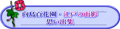  向島百花園・江戸の面影 思い出集